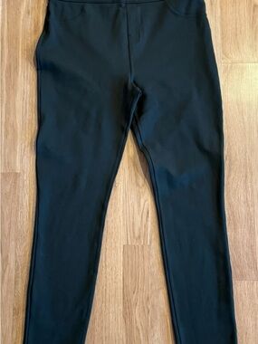 EUC Women’s Spanx High Rise The Perfect Pant - Ponte Knit - Green - XLT